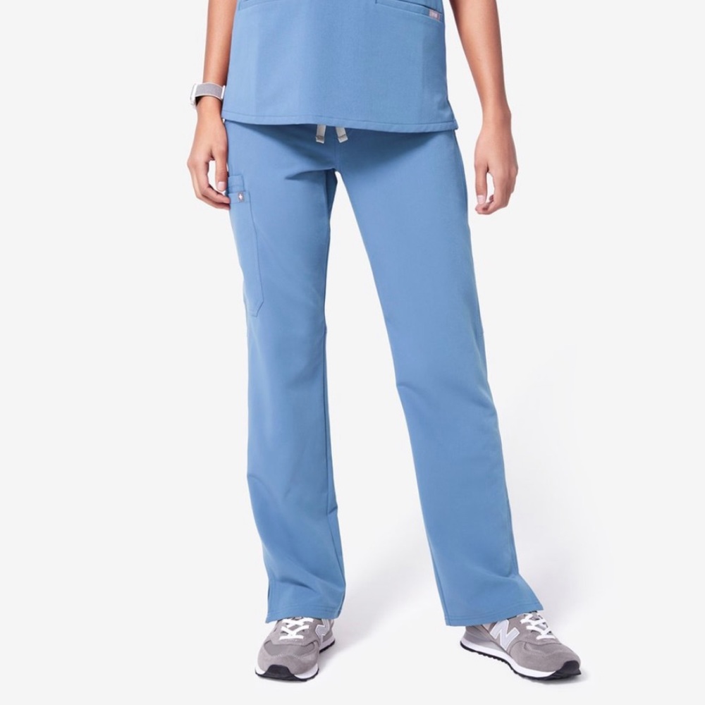 Figs Ceil Blue Kade Cargo Regular Pant